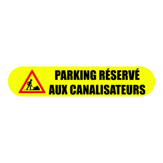 Visuel Com'Park Parking réservé aux canalisateurs