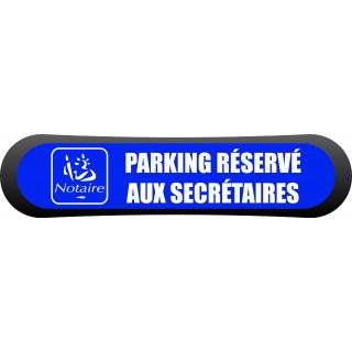 Kit Com'Park parking réservé aux secrétaires