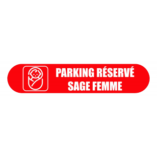 Visuel Com'Park Parking réservé sage femme