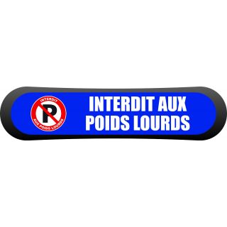 Kit Com'Park parking interdit aux poids lourds