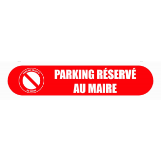Visuel Com'Park Parking réservé au maire