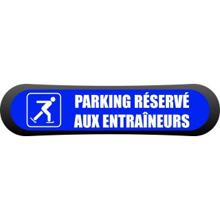 Kit Com'Park Parking réservé aux entraîneurs