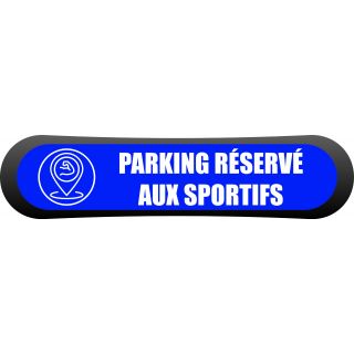 Kit Com'Park parking réservé aux sportifs