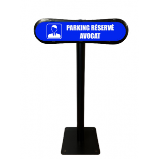 Poteau Com'Park Parking réservé avocat