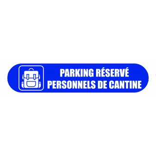Visuel Com'Park Parking réservé personnels de cantine