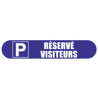 Visuel Com'Park parking réservé visiteurs violet