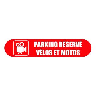 Visuel Com'Park parking réservé vélos et motos rouge