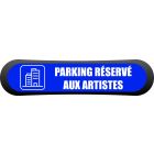 Kit Com'Park parking réservé aux artistes bleu