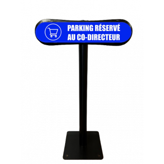 Poteau Compark Parking réservé co-directeur