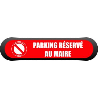 Kit Com'Park parking réservé au maire