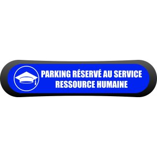 Kit Com'Park parking réservé au service ressources humaines