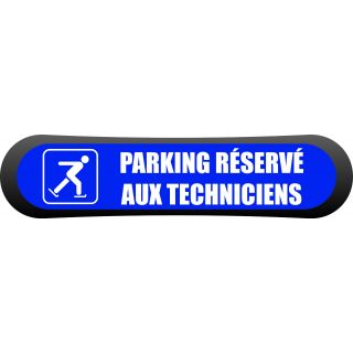 Kit Com'Park parking réservé aux techniciens