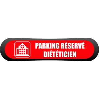 Kit Com'Park parking réservé diététicien
