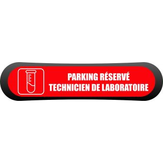 Kit Com'Park parking réservé technicien de laboratoire