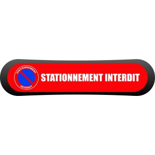 Kit Com'Park stationnement interdit