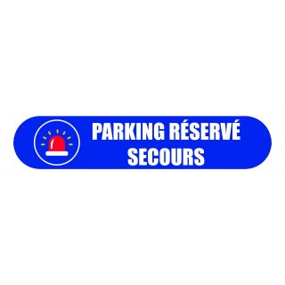 Visuel Com'Park Parking réservé secours