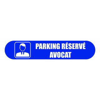 Visuel parking résrevé Avocat2