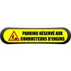 Kit Com'Park parking réservé aux conducteurs d'engins