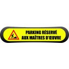 Kit Com'Park parking réservé aux maîtres d’œuvre