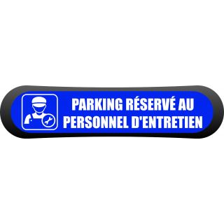 Kit Com'Park parking réservé au personnel d'entretien