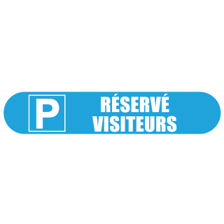 Visuel Com'Park parking réservé visiteurs cyan