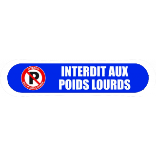 Visuel Com'Park interdit aux poids lourds