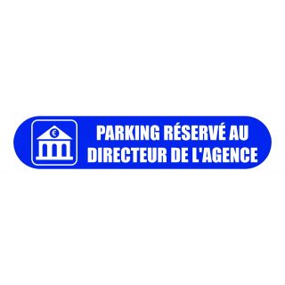 Visuel Com'Park Parking réservé au directeur de l'agence