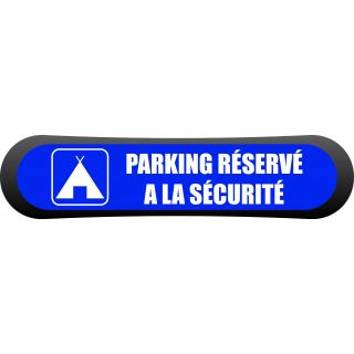 Kit Com'Park parking réservé à la sécurité