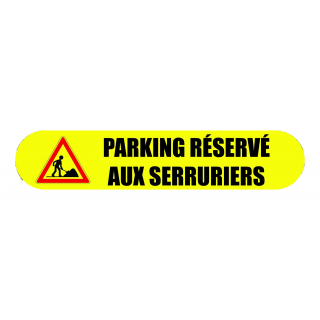 Visuel Com'Park Parking réservé aux serruriers