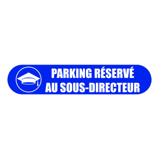 Visuel Com'Park Parking réservé au sous-directeur