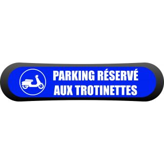 Kit Com'Park parking réservé aux trottinettes
