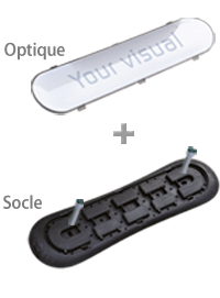 Signalétqiue interchangeable Com'park