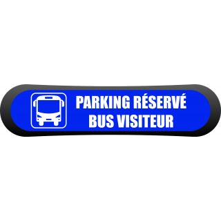 Kit Com'Park parking réservé bus visiteur