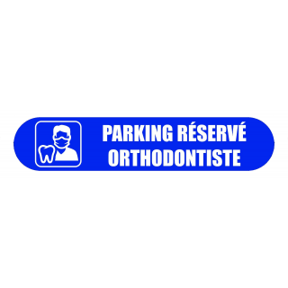 Visuel Com'Park Parking réservé orthodontiste