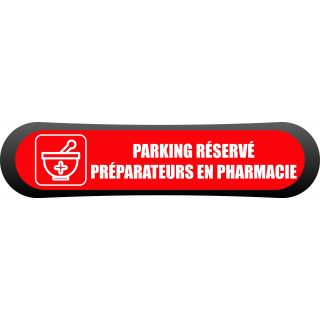 Kit Com'Park parking réservé préparateurs en pharmacie