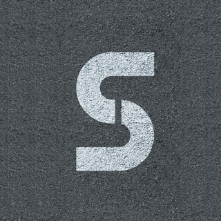 Pochoir Lettre S – Marquage au sol en PVC