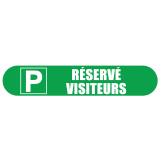 Visuel Com'Park parking réservé visiteurs vert