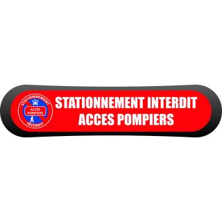 Kit Com'Park stationnement interdit accès pompiers