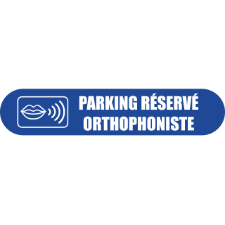 Visuel Com'Park Parking réservé orthophoniste