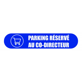 Visuel Com'Park Parking réservé au co-directeur