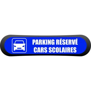 Kit Com'Park parking réservé aux cars scolaires
