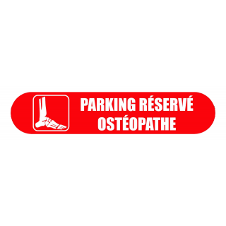 Visuel Com'Park Parking réservé ostéopathe