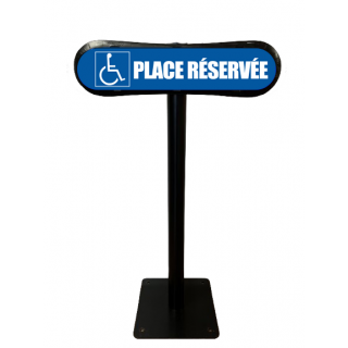 Poteau Com'Park place réservée PMR