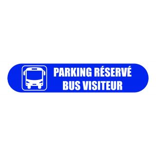 Visuel Com'Park parking réservé bus visiteur bleu